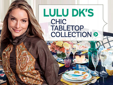 preview for Lulu de Kwiatkowski's Chic Tabletop Collection
