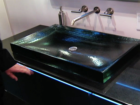 preview for Sponsored Video: Robern bathroom vanity at the 2010 Kitchen and Bath Industry Show