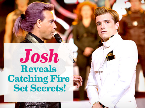 preview for Josh Hutcherson Reveals Catching Fire Set Secrets!