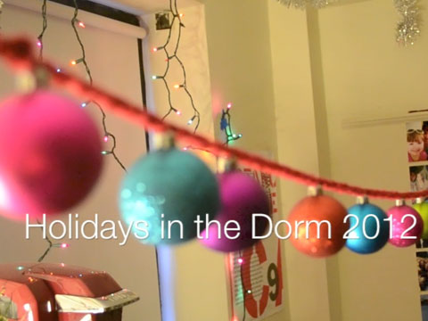 preview for Holiday Dorm Decor!