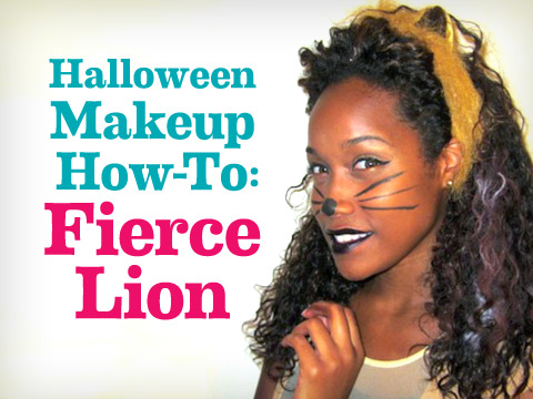 preview for Halloween Makeup How-To: Fierce Lion