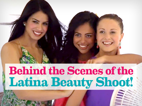 preview for Behind the Scenes of the Latina Beauty Shoot!