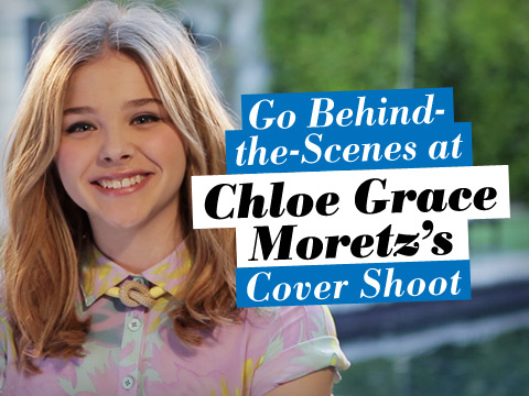 preview for Go Behind-the-Scenes at Chloe Grace Moretz's Cover Shoot