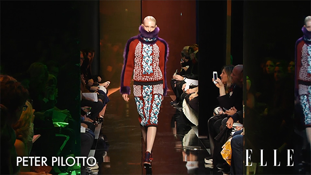 preview for Peter Pilotto: Fall 2014 RTW