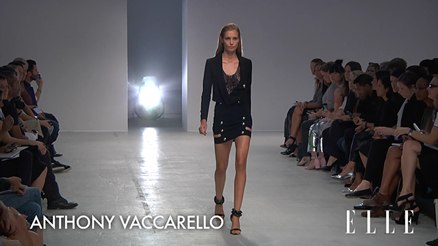 preview for Anthony Vaccarello: Spring 2014 RTW