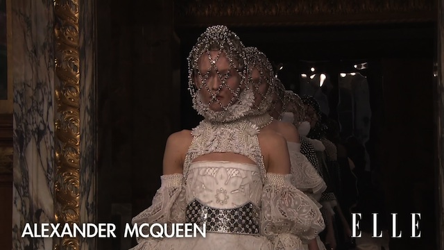 2. Alexander McQueen (A/W 2013): High use of slashing of the