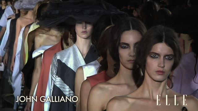 preview for John Galliano: Spring 2013 RTW