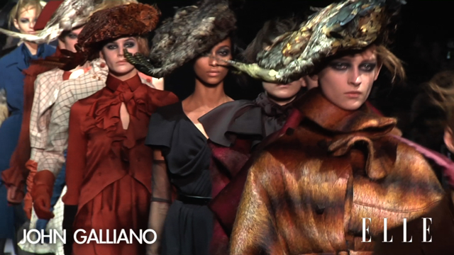 John Galliano Fall 2012 Ready-to-Wear Collection