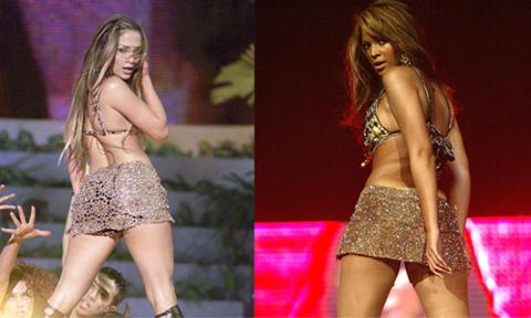 preview for 16 Times Beyoncé Was Obsessed With J. Lo's Style