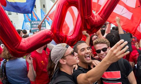preview for 12 Joyful Photos of Marriage Equality Celebrations Around the Country