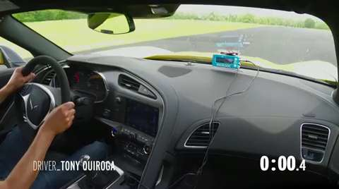 preview for Lightning Lap 2014: Chevrolet Corvette Stingray Hot Lap Video