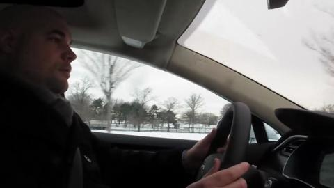 Driving The Tesla P85d On Ice And Snow Is As Awesome As You