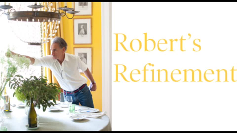preview for Robert's Refinements: Finishing Touches For A Masculine Living Room