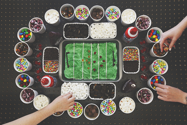 preview for Super Bowl Snack Stadium: How to Make the Ultimate Brownie Sundae