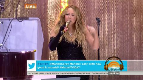 preview for Mariah Carey  Touch My Body"  Today Show