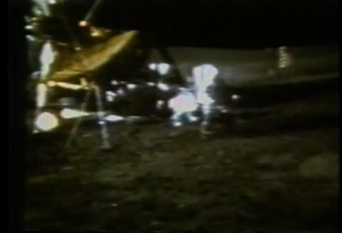 preview for Alan Shepard Hits A Golf Ball on the Moon