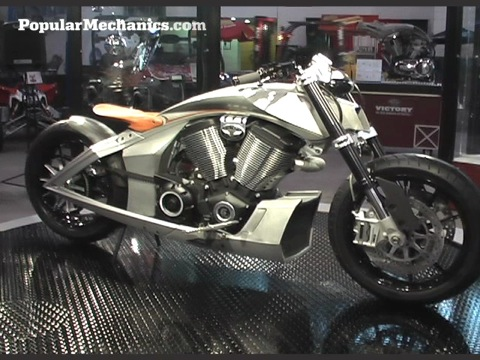 preview for Victory CORE Concept: 2009 New York Motorcycle Show