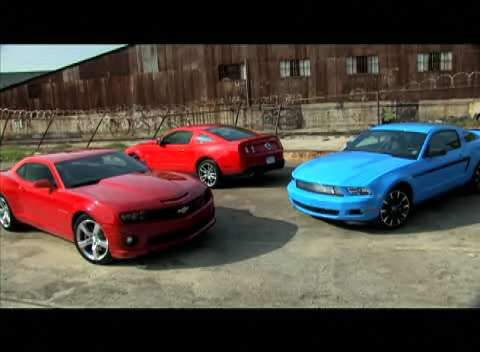 2011 Ford Mustang V6 vs. 2010 Chevrolet Camaro RS