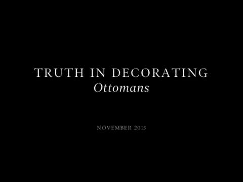 preview for Truth in Decorating: Ottomans