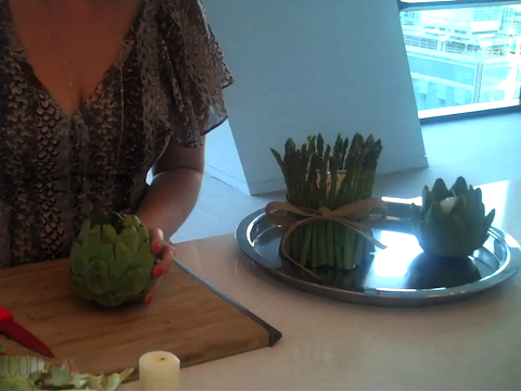 preview for Craft Idea: Veggie Candle Holders