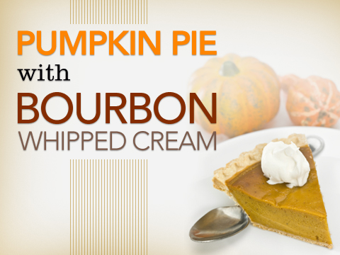 preview for Susan to the Rescue: Pumpkin Pie with Bourbon Whipped Cream