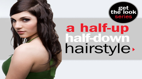 Get The Look A Half Up Half Down Hairstyle Video Clip