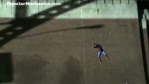 The Physics of The Amazing Spider-Man's Swings