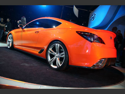 preview for Hyundai Genesis Coupe Concept: On Scene 2007 LA Auto Show