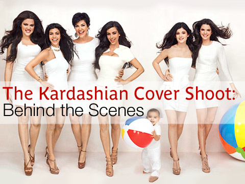 preview for Shooting the Kardashian Cover: Behind the Scenes