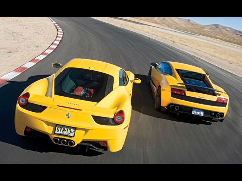 Video - The Ultimate Ferrari vs. Lamborghini Road Test - 458 Italia vs.  Gallardo Superleggera – 
