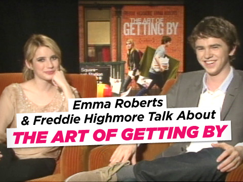 preview for Emma Roberts and Freddie Highmore Interview