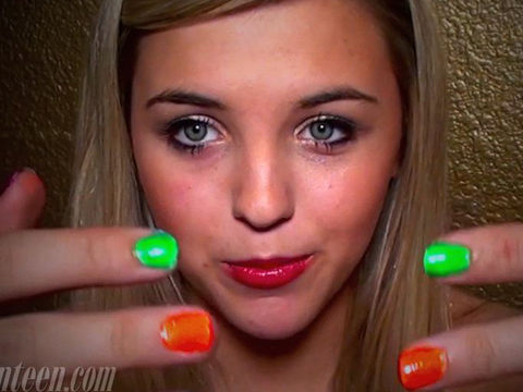 preview for Beauty Smarties: Try Neon Nails!