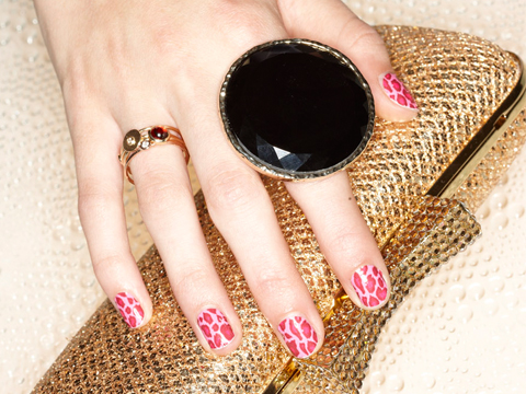 preview for Rock Pink Leopard Nails!