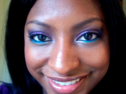 preview for Flaunty a Cool Purple and Blue Eye Look!