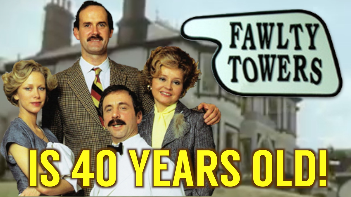 preview for Fawlty Towers just turned 40 - Watch 40 hllarious years in 30 seconds
