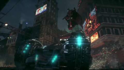 Batman: Arkham Knight – Batmobile Battle Mode PS4 Gameplay trailer