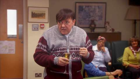 Watch Ricky Gervais introduce Derek special