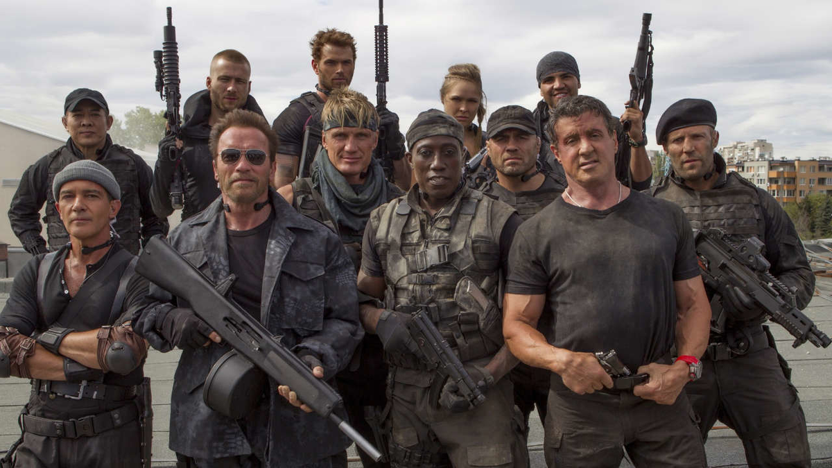 preview for The Expendables 3 trailer