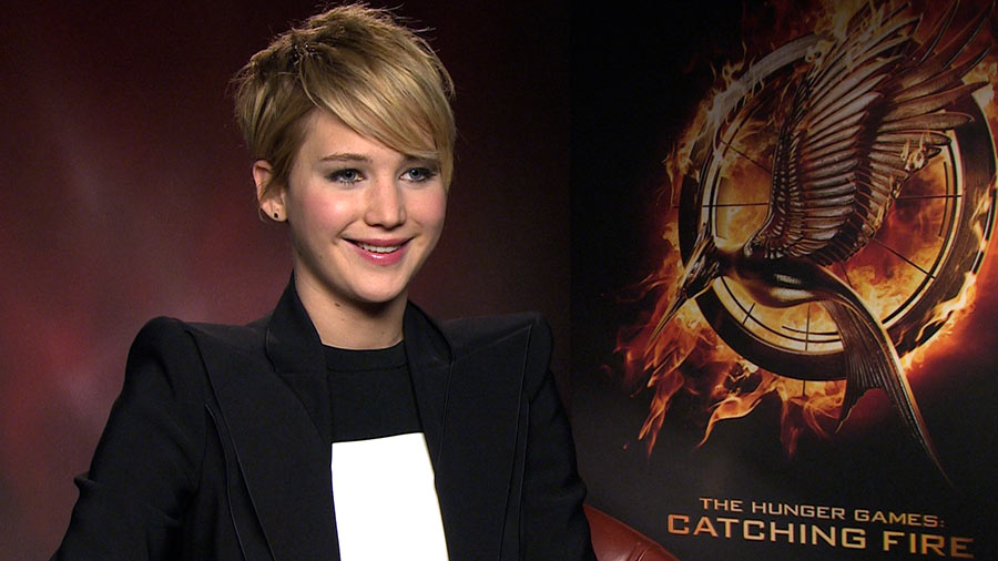 preview for Jennifer Lawrence 'The Hunger Games: Catching Fire' interview