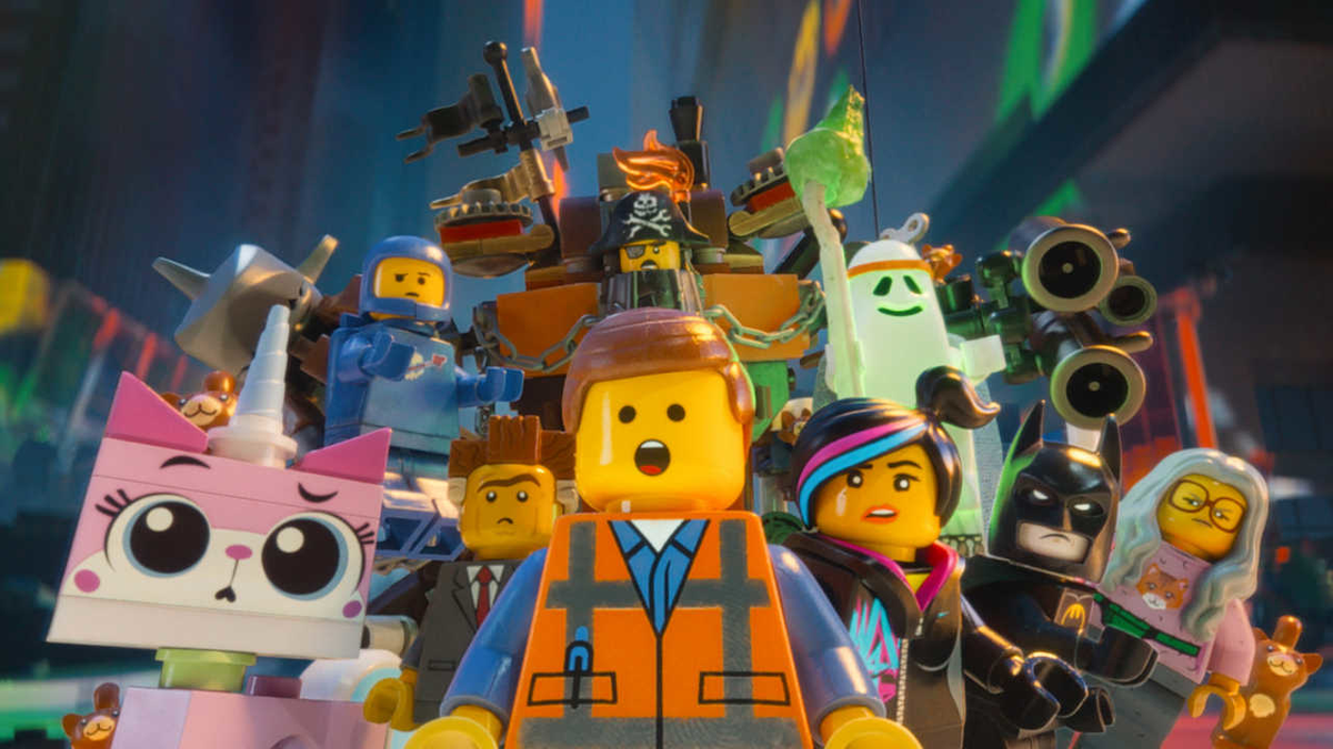 preview for 'The LEGO Movie' trailer
