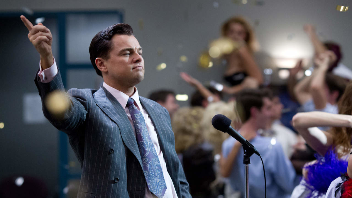 preview for 'The Wolf of Wall Street' trailer
