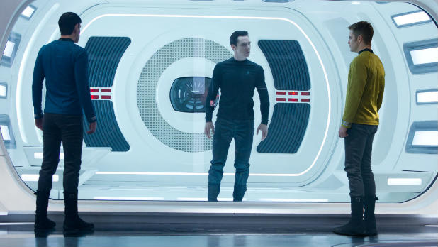 preview for 'Star Trek Into Darkness' trailer: Chris Pine hunts Benedict Cumberbatch