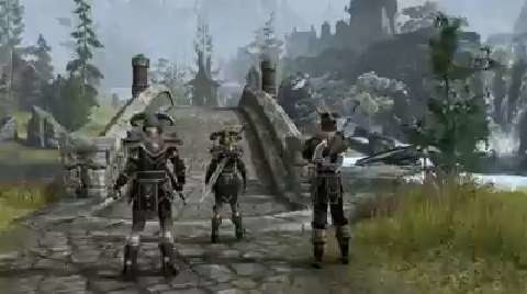 Elder Scrolls Online group gameplay video