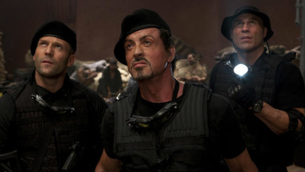 preview for 'The Expendables 2' trailer