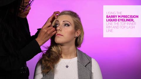 preview for Smoky metallic eye makeup tutorial
