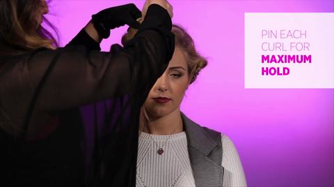 preview for 1950s glamour hair how-to