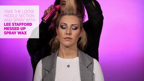 preview for Glam-grunge party hair how-to