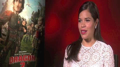 preview for America Ferrera interview: Kit Harington & industry pressures
