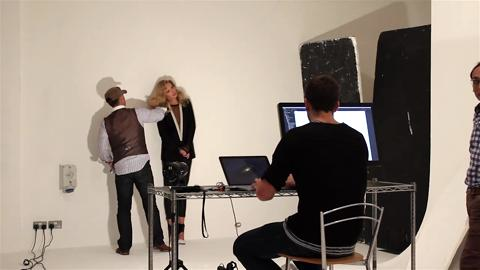 preview for Behind the scenes on Cosmo fashion shoot