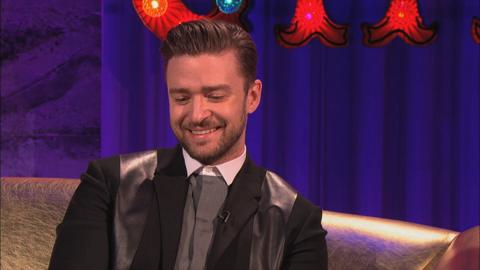 preview for Justin Timberlake's Arnie impression
